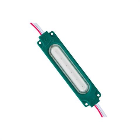 12V PARMAK LAMBA COB LEDLİ (CAMLI) YEŞİL (68*16 MM)
