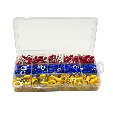KABLO UCU SETİ YARIM İZOLELİ (0.5-6 MM) (490 PARÇA)