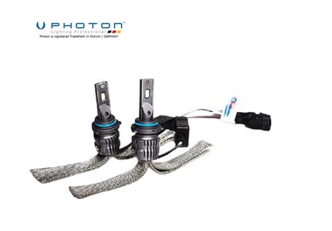 PHOTON 12V HB3 9005 CSP LED XENON FAR AMPUL SETİ 6000K 9500 LÜMEN FANSIZ CANBUS