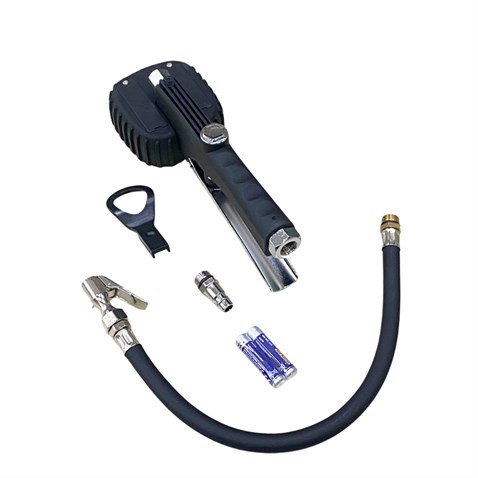 LASTİK ŞİŞİRME HAVA JAKI (BASINÇ ÖLÇERLİ) (0-150 psi / 0-10 bar) (DİJİTAL)