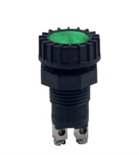 AKSA GÖZ LAMBASI YEŞİL (16 MM)