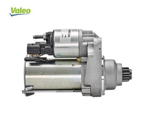 VALEO 12V MARŞ MOTORU 10 DİŞ 1 KW TERS (OVAL SOKET) AUDI-SEAT-SKODA-VW BENZİNLİ