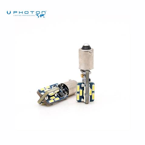PHOTON 12V H21 AMPUL 15 LEDLİ BEYAZ CANBUS (BAY9s) (2 AD)