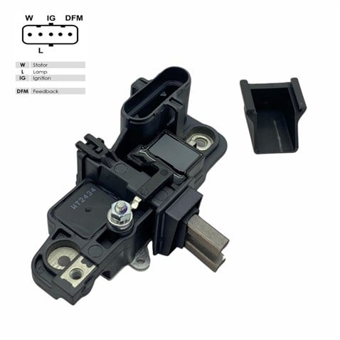 24V KÖMÜRLÜ KONJEKTÖR (SOKETLİ 5 FİŞ) (W-L-IG-DFM) CUMMINS-AKIA-BMC-GÜLERYÜZ-IVECO-KARSAN-TEMSA