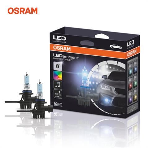 OSRAM 12V HB4 AMPUL (7 RENKLİ LED AMBİYANS--SESE DUYARLI-BLUETOOTH)