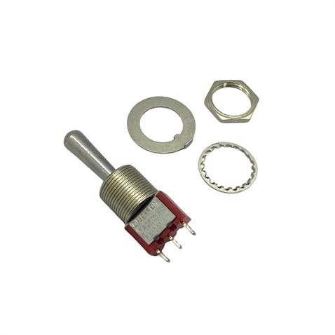 ÇIT-ÇIT ANAHTAR MİNİ METAL (3 UÇLU) (ON-OFF-ON) (2A 250V / 6A 125V AC)