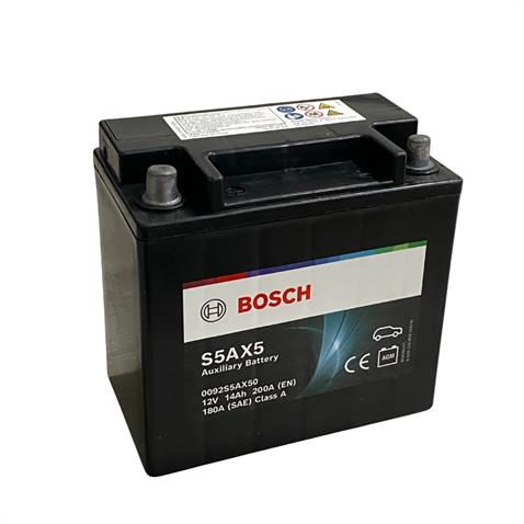 BOSCH 14 AH AKÜ AUXILIARY AGM 200 A (EN) (START-STOP) (150*90*145) JAGUAR- LAND ROVER BESLEME AKÜSÜ