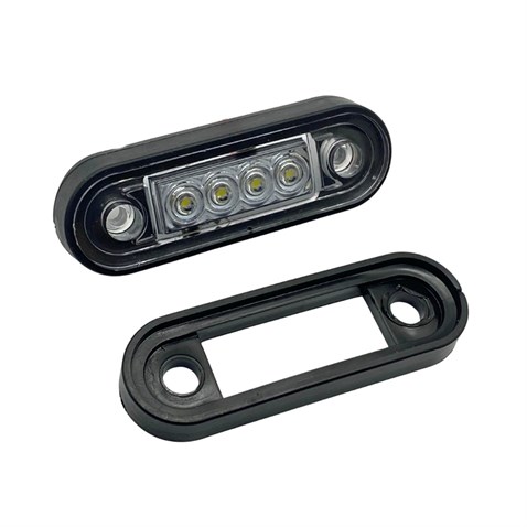 12V-24V PARMAK LAMBA 4-LEDLİ (BEYAZ) (85*28 MM)