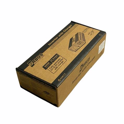ORBUS 12V DC > 230V AC İNVERTER 600W (MODİFİYE) (USB ÇIKIŞLI) (10 A ŞARJLI)