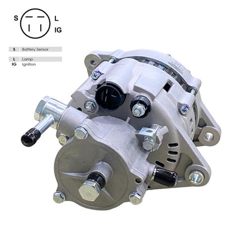 24V ALTERNATÖR DİNAMO 45 A (3 FİŞ) (S-L-IG) ISUZU CHAMPION OTOBÜS