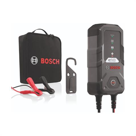 BOSCH 12V ŞARJ REDRESÖRÜ (AKÜ ŞARJ CİHAZI) OTOMATİK C10 (3.5 A) (WRLA-WET-JEL-EFB-AGM)