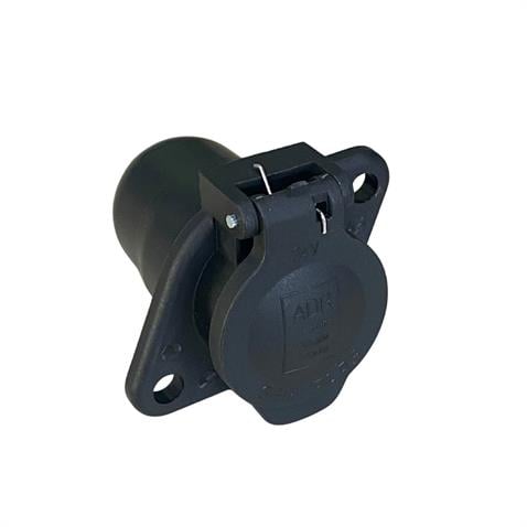 TIR DORSE ELEKTRİK SOKETİ (RÖMORK FİŞİ) (7Lİ DİŞİ) (PLS SİYAH) (N TİPİ)