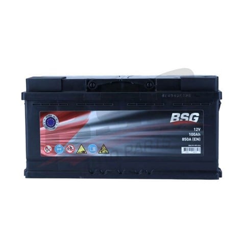 BSG 12V 100 AH AKÜ 850 A (EN) (353*175*175) (ALÇAK) NEW HOLLAND-LG TRAKTÖR 2009 >