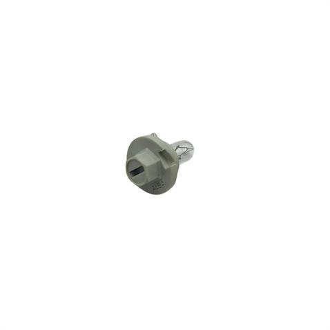 12V DUYLU GÖSTERGE AMPULÜ DİPSİZ 1.5W (GRİ) (8.5 MM)