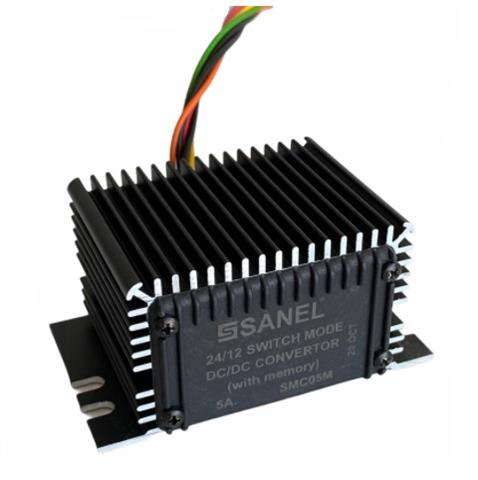 SANEL 24V>12V KONVERTÖR (VOLTAJ DÜŞÜRÜCÜ) 5 A/60 W HAFIZALI