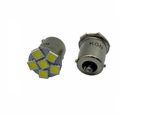 24V 67/93 AMPUL (6 LEDLİ) BEYAZ CB (2 AD)