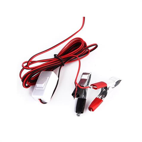 12V SEYYAR LAMBA LEDLİ 5W (ANAHTARLI) (4 MT KABLOLU ÇAKMAK FİŞLİ-MAŞALI)