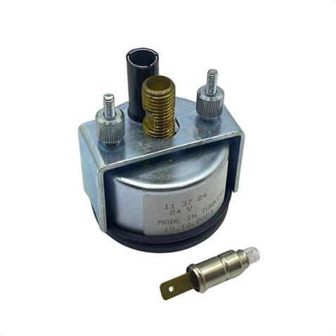 ÖLÇÜSAN HAVA SAATİ 10 BAR MEKANİK (TEK  REKORLU BORULU TİP) (52 MM)