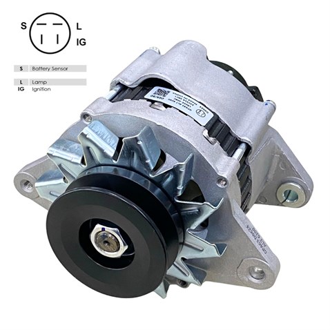 24V ALTERNATÖR DİNAMO HITACHI TİPİ 35 A (3 FİŞ) (S-L-IG) ISUZU NPR