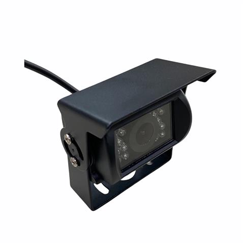 12V-24V KAMERA (GECE GÖRÜŞLÜ) ŞAPKALI AYAKLI KARE