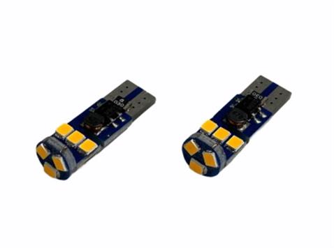 PREMIUM 12V DİPSİZ AMPUL T10 (9 LEDLİ) SARI (2 AD)