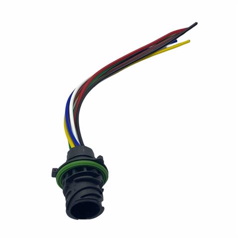 STOP SOKETİ 7 FİŞ (ERKEK) (KABLOLU) (DÜZ TİP) MAN-MERCEDES 