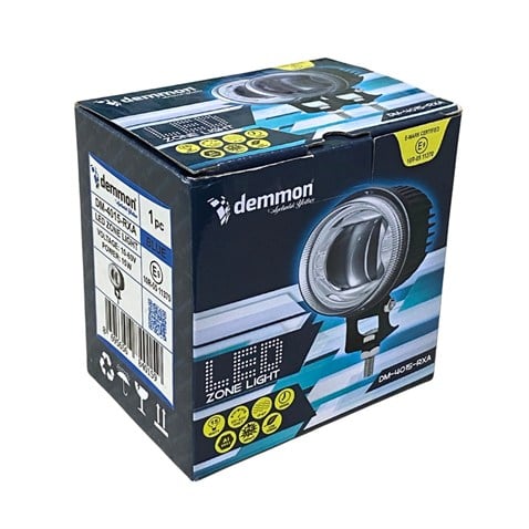 9V-80V CREE LED SPOT LAMBA MERCEKLİ (5X3W) (MAVİ ÇİZGİ) (115*85 MM) FORKLİFT