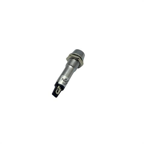 24V GÖZ LAMBASI KIRMIZI LEDLİ (METAL) (8 MM)