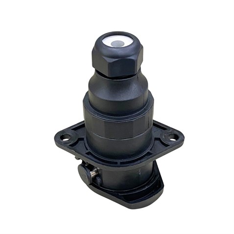 TIR ABS-EBS SOKETI (RÖMORK FİŞİ) (7Lİ DİŞİ) (KIRMIZI KAPAKLI)