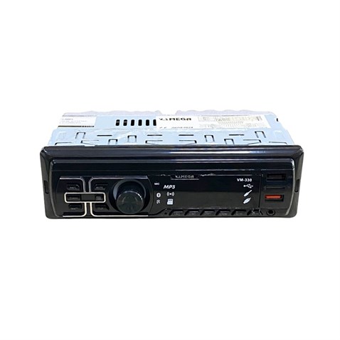 OTO TEYP-RADYO AUX/BLUETOOTH/MP3/SD KART/USB X 2 ŞARJ (UZAKTAN KUMANDALI) (KIRMIZI IŞIKLI)
