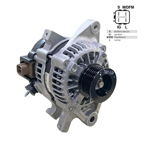 DENSO 12V ALTERNATÖR DİNAMO 80 A (4 FİŞ) (S-M/DFM-IG-L) TOYOTA AURIS/COROLLA/URBAN CRUISER/YARIS