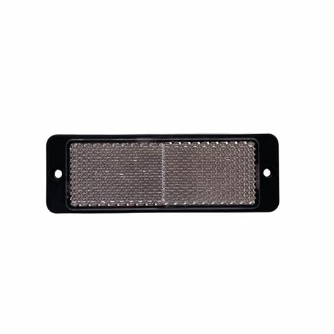 DİKDÖRTGEN REFLEKTÖR BEYAZ DELİKLİ (101*35 MM)