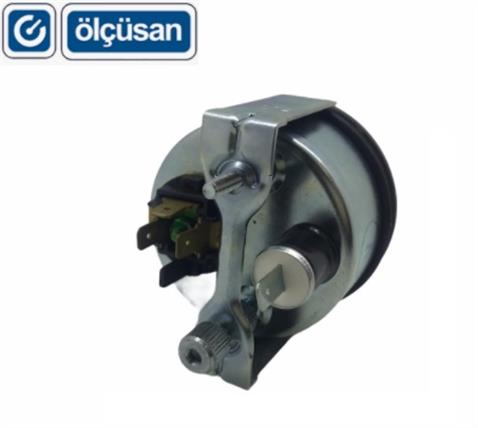ÖLÇÜSAN 24V YAĞ SAATİ 5 BAR 60 MM