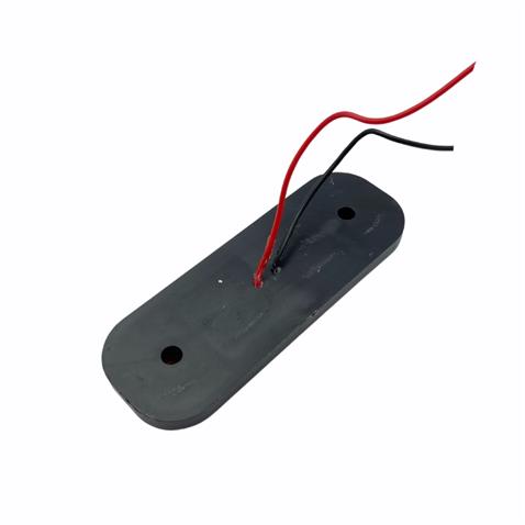 12V-24V PARMAK LAMBA 12-LEDLİ SARI GENİŞ (85*25 MM) 