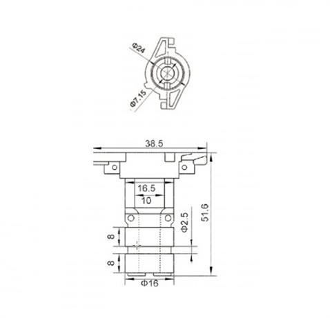 ALTERNATÖR ROTOR BAKIRI BOSCH TİPİ (İÇTEN SOĞUTMALI) (70 A -140 A)