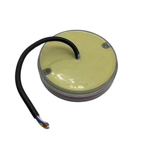 12V-24V STOP LAMBASI YUVARLAK (NEON LEDLİ) (4 FONKSİYONLU) (KIRMIZI-BEYAZ-SARI) (98*21 MM)