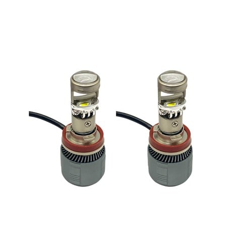 12V-24V H11 CSP LED XENON FAR AMPUL SETİ ?K 