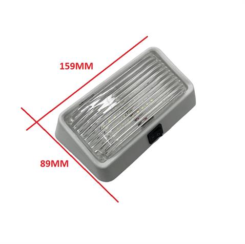 24V TAVAN LAMBASI LEDLİ (ANAHTARLI) BEYAZ (150*89 MM)