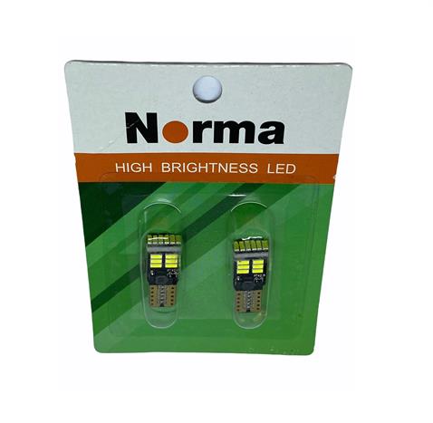 12V DİPSİZ AMPUL T10 (18 LEDLİ) BEYAZ CANBUS (2 AD)