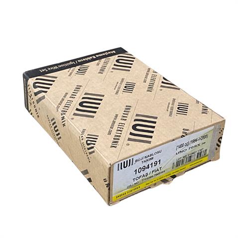 ÜNÜVAR BUJİ+BOBİN KABLO TAKIMI FIAT FIORINO/TEMPRA/UNO-LANCIA