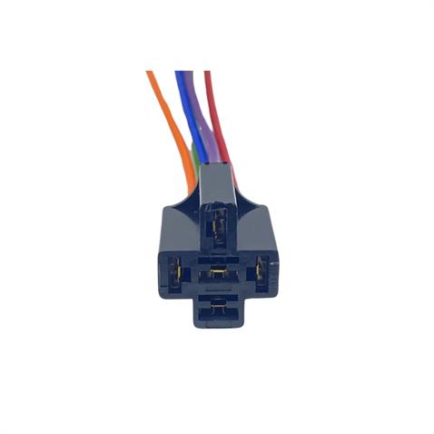 RÖLE SOKETİ (RÖLE YUVASI) 5 UÇLU SİYAH (5 KABLOLU) (1.5 MM KABLOLU)