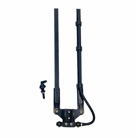 SİLECEK KOLU ÇİFTLİ ANA KOL+YARDIMCI KOL GRUBU (6 MM/17 MM BRAKETLİ-FISKİYELİ) (KONİK FREZE) 700 MM