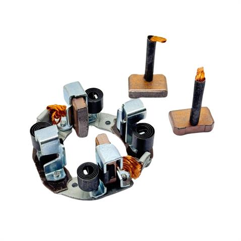 MARŞ KÖMÜR YUVASI NIPPON DENSO TİPİ 2 KW (4 KÖMÜRLÜ) ISUZU FORKLİFT-MAZDA B2500 PICK-UP -PEUGEOT J9 