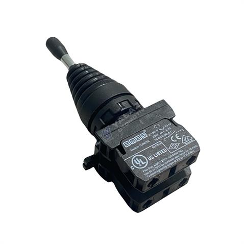 EMAS CP SERİSİ JOYSTICK BUTON PLASTİK (YAYLI) (2 POZİSYONLU) (1NO+1NO) (22 MM)