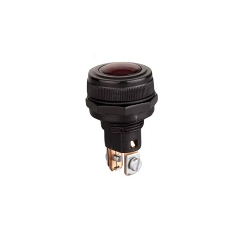 ELO GÖZ LAMBASI KIRMIZI (12V T5 AMPULLÜ) (15 MM)