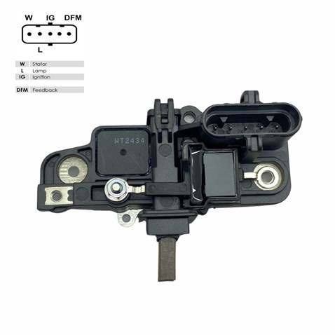24V KÖMÜRLÜ KONJEKTÖR (SOKETLİ 5 FİŞ) (W-L-IG-DFM) CUMMINS-AKIA-BMC-GÜLERYÜZ-IVECO-KARSAN-TEMSA
