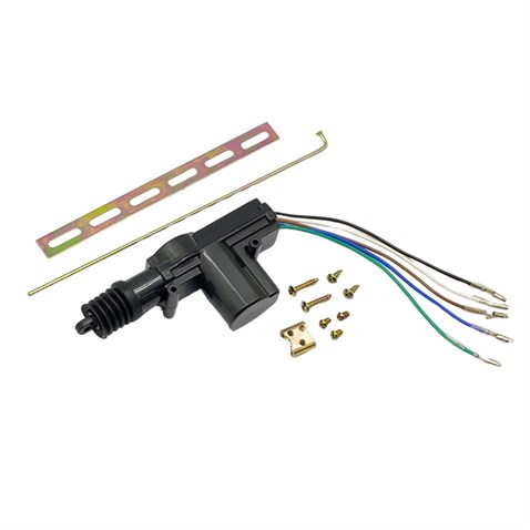 24V MERKEZİ KAPI KİLİT MOTORU ÖN (5-KABLO)