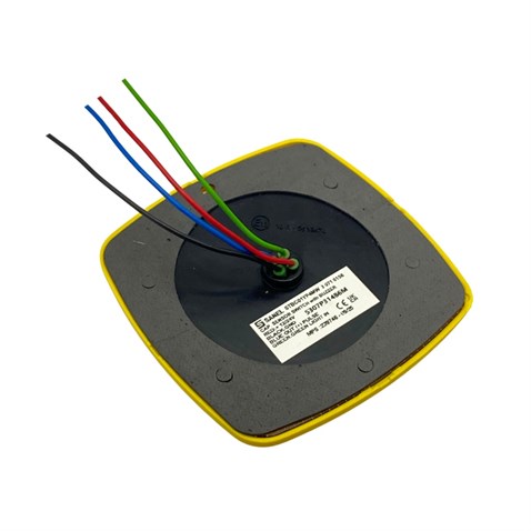 SANEL 9V-32V DOKUNMATIK BUTON (BUZZERLİ) (ENGELLİ) (SARI) (90*90 MM)