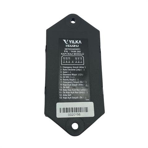 24V KAPI İKAZ MODÜLÜ (KAPI İKAZ RÖLESİ) (13 UÇLU)