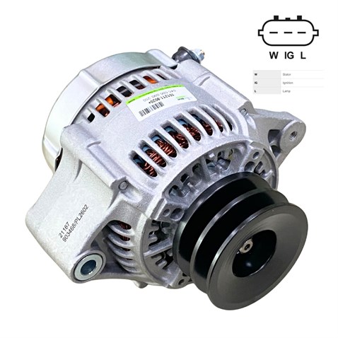 12V ALTERNATÖR DİNAMO 90 A (W-IG-L) CATERPILLAR-BEKO LOADER-JCB-KOMATSU